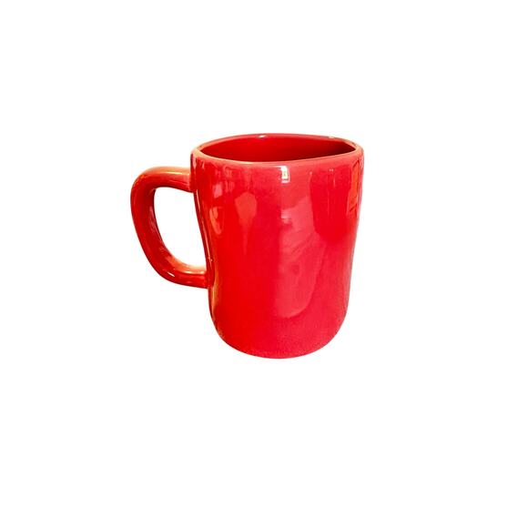 Rae Dunn Jingle Bells Red Ceramic Mug Holiday Christmas Decor Classic Rae Dunn - Picture 3 of 3
